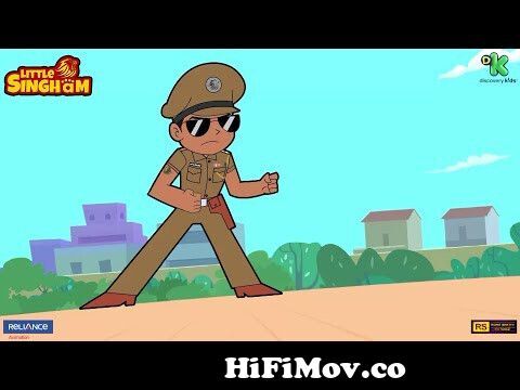 Super Cop Moment: #25 | Little Singham Cartoon Show | only on Discovery  Kids India from satakli Watch Video 