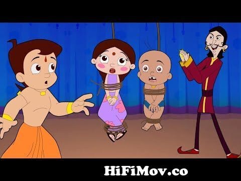 Chhota Bheem - Jadugar ka Jatka | चालाक जादूगर | Cartoons for Kids in Hindi  from जादूगर काटून Watch Video 