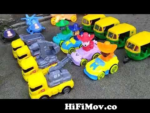 gadi wala cartoon | toy helicopter ka video | crain, jcb, dumper | bus, gadi  cartoon, tractor #1 from xcartoonvideo Watch Video 