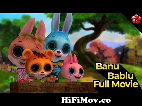 Banu+Bablu ♥ Full Malayalam Cartoon Movie after Kathu & Pupi from bablu  Watch Video 