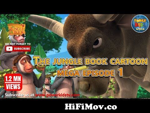 The jungle book story Mega Episode | Animated movie | Cartoon | English  stories | Cartoon series from mugli catun 2 3 Watch Video 