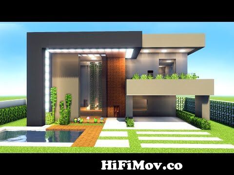 Minecraft Tutorial - Como fazer uma Casa Moderna com Piscina e