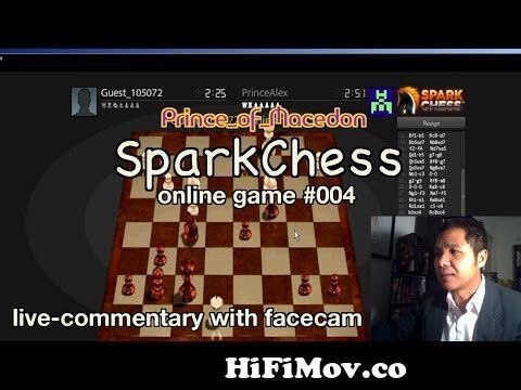 Beating Claire at SparkChess!!! 