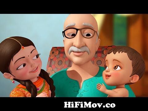 Dadaji (Grand Father) | Hindi Rhymes for Children | Infobells from dada ji  ki khaniya dawlod Watch Video 