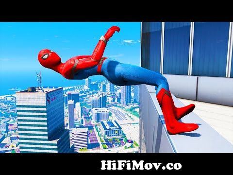 GTA 5: Falling off Highest Buildings #8 - GTA 5 Funny Moments & Fails,  Gameplay from gta 8 Watch Video 