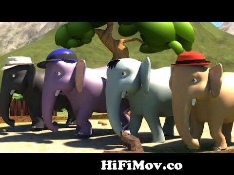 Ek Mota Hathi Hindi Rhyme | Poems In Hindi | एक मोटा हाथी | Kids TV India |  Hindi Nursery Rhymes from ekta chum die ja Watch Video 