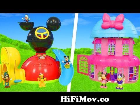Minnie & Mickey Mouse Houses for Kids from hindi mouse Watch Video -  
