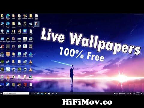 How To Get Live Wallpapers on Desktop (Step by Step - 100% Free - Windows PC)  from motivational wallpaper hd laptop in hindi Watch Video 