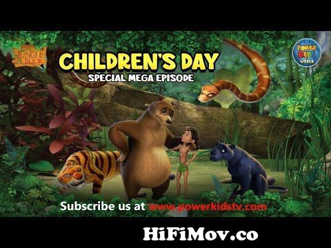 the jungle book 2 | Mega Episode | Happy Children's Day | Powerkids World  from jungle mowgli cartoons episode 55 Watch Video 