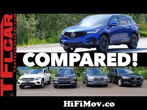  ¡Comparado!  Acura RDX vs Audi Q5 vs BMW X3 vs Volvo XC6 vs Mercedes-Benz GLC de @x3Ver video