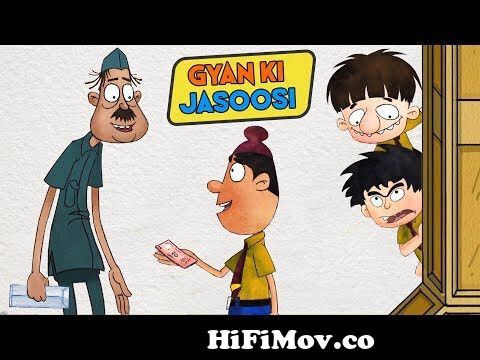 Bandbudh Aur Budbak - New Epi - 15 - Gyan Ki Jaasusi Funny Hindi Cartoon  For Kids - Zee Kids from bandhbudh aur budbak hindi Watch Video 