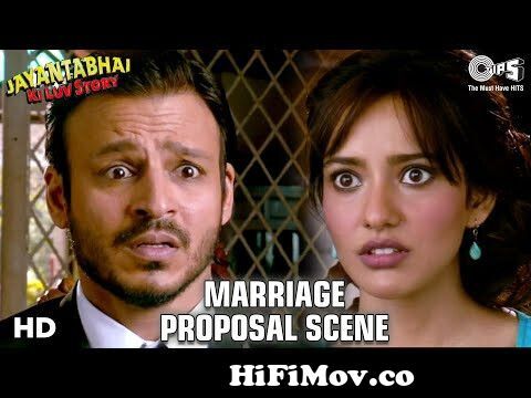 Funny Marriage Proposal Scene | Jayanta Bhai Ki Luv Story | Vivek Oberoi |  Neha Sharma