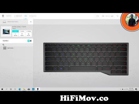 How To Customize Backlit Keyboard Dell G7 7500 | Alienware Command Center.  from g7 keyboard light Watch Video 