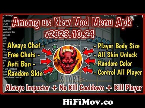 among us mod menu always imposter no kill cooldown / X
