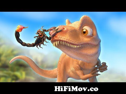 Rexy meets the Mountain King - Funny Dinosaur Cartoon for Families from de  jurassic english prancais languageganzer film Watch Video 