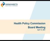 MA Health Policy Commission