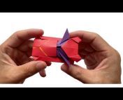 Yellow Paper Origami