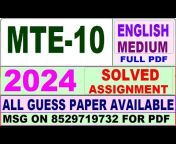 IGNOU ASSIGNMENT NEW
