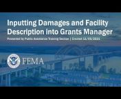 FEMA PA Grants Portal - Grants Manager Channel