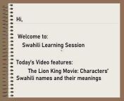 Swahili for Beginners u0026 Non-native Speakers