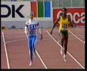 Women&#39;s Sprints , Jumpsandhurdles.M.Ottey.