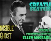 A has-been rock star hosts horror films in his haunted mansion. Guest: paranormal investigator Ellen MacFarlane. Movie: 1941’s Invisible Ghost.nnEpisode 04-165Airdate: 02-15-2020