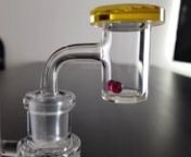 D-NAIL Boro Channel Spinner Carb Cap from boro