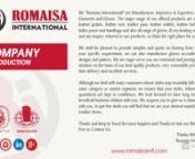 Romaisa_International from romaisa