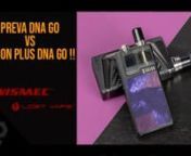 Here is a side by side comparison between two high performing pod systems utilizing the Evolv DNA GO chipset! Wismec PREVA DNA 20W Pod System and Lost Vape ORION PLUS DNA 22W Pod System! nnProducts showcased in this video:nnWismec PREVA DNA 20W Pod System: https://www.elementvape.com/wismec-preva-dna-20w-pod-systemnnLost Vape ORION PLUS DNA 22W Pod System: https://www.elementvape.com/lost-vape-orion-plus-dna-22w-pod-systemnnFor more information, view our website at nhttps://www.elementvape.com/