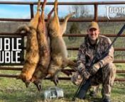 Join in on this hectic coyote stand where Jon knocks down a double on coyotes in Kentucky. nnEquipment Used On Stand:nnFoxPro Shockwave - https://www.gofoxpro.com/nSwagger Bipods QD42 - https://swaggerbipods.comnRealtree Edge Camo - https://www.realtree.comnXGO Phase 4 Base Layers - https://www.proxgo.comnScentLok Suit - https://www.scentlok.comnHager Custom Rifle chambered in .22 CreedmoornnFollow Jon On Instagram - https://www.instagram.com/jon_collins3