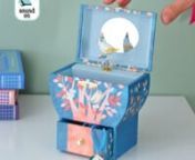 This charming keepsake music box features a twirling nightingale instead of the traditional ballerina. https://bit.ly/2MSJVeS