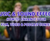This month on we explore the importance of sound effects and music in regards to your content.nnnWhen starting a project, most people are thinking about what the content is and what it looks like, rightfully so. But it’s also important to think about what type of music and sound effects will enhance the mood you are looking to create.nnFor example, if you have a shot of a person walking through the woods. If you added music that is inspirational, fun &amp; hokey or scary, there would definitel