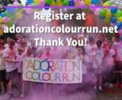 Run with us on this colour-filled, 5 km adventure through Gage Park in support of Adoration Christian School in Haiti! The fundraiser starts at 10 am on Saturday, May 2nd, 2020. Bring your sponsorships, runners, and friends to enjoy the morning supporting valuable Christian education.nRegistration details can be found at www.adorationcolourrun.net. :)