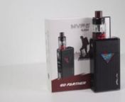 The Innokin MVP5 Ajax e-cig kit marks a welcome return for the well-respected MVP range. With a whole host of features designed to provide the complete vaping experience, the MVP5 could well be the only e-cig you will ever need. Featuring a large 5200mAh built-in battery with USB-C smart charging, plus an output of up to 120W, the MVP5 can handle all day vaping with ease.nnThe battery also doubles up as a power bank and you can charge other electronic devices, such as a mobile phone with USB-C t
