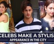 Janhvi Kapoor, Asim Riaz and Tammanah Bhatia were recently spotted in the city. While Asim looked handsome in his black and white outfit, Janhvi Kapoor kept it casual in a tee and pair of shorts. Tammanah looked elegant in her black kurti as she obliged fans with selfies. Watch the video.