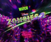 Mashup for Zombies 2 and Descendants 3 on Disney Channel.