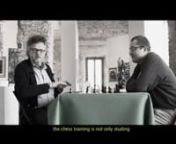 Chess Me Out - talk on board - na 43&#39; documentary about chessnn12 professional chess players talk about their job. From the childhood to the feelings on board during the game, we listen to their thoughts mixed in 12 different chapters. This documentary tries to show a portrait of this amazing game called Chess.nn12 giocatori di scacchi professionisti parlano della loro professione. Dagli inizi fino alle sensazioni durante un incontro, sentiremo i loro pensieri intrecciati in 12 differenti capito