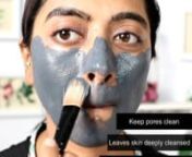 Good Vibes Deep Cleansing Face Mask - Activated Charcoal (50 g) from deep@
