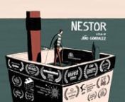 Nestor, a man with several obsessive-compulsive behaviours lives in an unstable houseboat which never stops oscillating.nnYear: 2019nnDirection/Animation/Editing: João GonzaleznMusical Composition: João GonzaleznCello: Miguel TeixeiranSound Design: Ed Rousseau / João GonzaleznSound Mix: Ed RousseaunnAWARDS:nn2019 - CINANIMA International Animated Film Festival, Portugal - WINNER - Best Film (National Competition) - António Gaio AwardnnOfficial Selections / Screenings:nn2019 - CINANIMA Intern