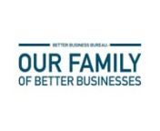 Better Business Bureau wouldn&#39;t be in existence without our Member Accredited Businesses, we&#39;re here to support you, our community, our small businesses.nnBe Better with your Better Business Bureau.