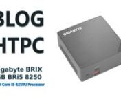 Video review mini PC Gigabyte BRIX GB-BRi5-8250, con Intel Core i5 8250U.nPodeis leer el analisis en el blog: https://www.bloghtpc.com/2018/11/analisis-gigabyte-brix-gb-bri5-8250.html