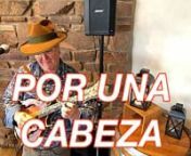 In this video, I am performing Por Una Cabeza. A tango song written in 1935 with music by Carlos Gardel and lyrics by Alfredo Le Pera. Many people associate this tune with the movies Scent of Woman and True Lies.nnI play a bit of mandolin on most of my live performances and Por Una Cabeza is one of my favorite songs to perform and is always well received by the audience.nnThis live music performance was recorded at the Desert Mountain Club in Scottsdale, Arizona in the Cochise / Geronimo Clubhou