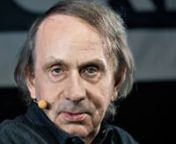 “The past is always happy and the future also. Only the present hurts,” says Michel Houellebecq in this very rare interview, which the French author has said is his last public stage interview. Considered one of the most important European writers today, Houellebecq speaks with great generosity and humour about love, religion and happiness, offering thoughtful insight into his work, including his most recent novel, the praised ‘Serotonin’ (2019).nnHouellebecq begins speaking about his ch