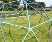 Children love to climb and Rebo’s new steel climbing dome series which are available in either 5ft or 10ft sizes have been designed so they can climb, swing or hang upside-down with ease. nSee them at - https://www.outdoortoys.co.uk/outdoor-toys/metal-climbing-framesnnAll products in Rebo’s amazing budget friendly Metal Garden play set range are constructed from sturdy powder coated galvanized steel that has been powder coated for added weather protection and to help ensure longevity.nUtiliz