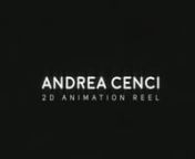 This is my 2D animation showreel.nI made this with some personal works i did and some from studios. nProgram used: Animate CC and Toon BoomnnEnjoy and Thanks for watching!nnMusic by:https://www.bensound.comnnLinkedIn profile: https://www.linkedin.com/in/cenciandrea