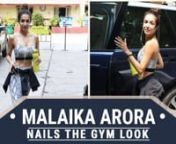 Malaika Arora&#39;s physique is major fitness goal for everyone. Her fitness routine includes cardio, weight lifting, and Pilates. The diva who is an active social media user keeps sharing her gym workout videos on Instagram giving her fans fitness goals. Malaika Arora is one of the fittest actresses in the industry. Sanaya Irani was spotted in a pink dress promoting her new horror movie &#39;Ghost&#39;.