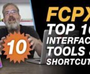 Editors Keys Final Cut Pro X Shortcut Cover Skin - https://amzn.to/2MS4tWAnnTop 10 Tips for navigating the interface - The List - Final Cut Pro X tutorialnTip #1 - When the interface is empty - 0:59nTip #2 - How to reset the layout - 2:22nTip #3 - The Show/Hide Panel Buttons - 3:22nTip #4 - Navigating Your Libraries - 4:32nTip #5 - Where to go to Add Graphics &amp; Type- 5:53nTip #6 - The Inspector- 6:51nTip #7.0 - Know The Shortcuts &amp; Find Lost Elements in the Interface - 9:10nTip #7.5