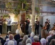 Commissioned by the Craven Creek Music Association with the support of the Wiggs Family. Premiered at the 2019 Craven Creek Chamber Music Festival.n~~nmusic by Tristan Coelhonflute – Jonathan Hendersonnharp – Emily Grangernviolins – Ike See, Caroline Hopsonnviolas – Jacqui Cronin, Nathan Greentreencellos –Julian Thompson, Heather Lindsaynaudio – Tim Lamblenvideo – Greg Lindsayn~~