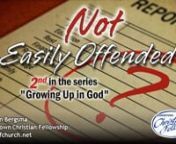 Every person will experience OFFENSES in one degree or another, and Christians are not exempt. God has a LOT to say to Christians about BEING OFFENDED and how to stay free from them, because as this message so clearly reveals ... literally ... offenses can KILL YOU if you don&#39;t know it, and KNOWING how to deal WISELY with offenses as quickly as a Christian can grasp it is crucially important to their remaining JOY and PEACE and FAVOR with God.nn(Of all the Christian messages a Christian could he