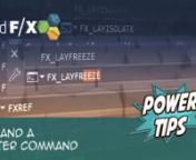 Here at Land F/X, we’re always looking to make CAD more efficient for you. One way we accomplish this goal is by creating improved alternatives to certain native AutoCAD commands. Check out this week&#39;s Power Tip for a few examples of these commands.